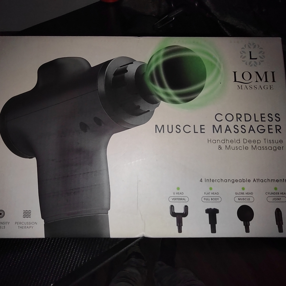 Lomi cordless muscle massage gun